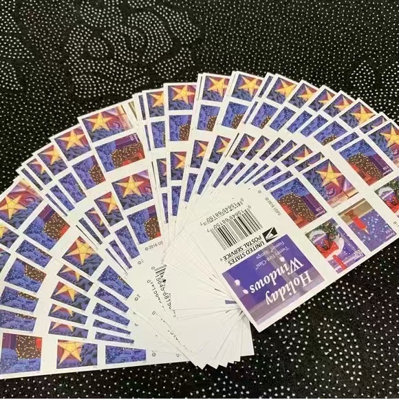 US Christmas Forever Stamps 30 Books